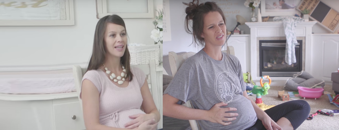 الفرق بين الحمل الأول والأحمال التي تليه في فيديو مضحك